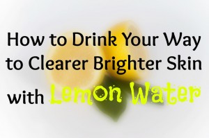 lemon water for diet and weight loss