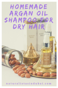 Homemade Argan Oil Shampoo for Dry Hair