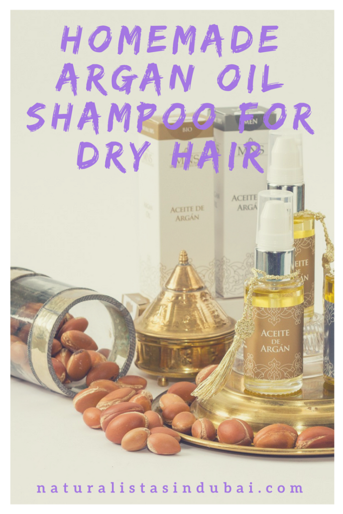 Homemade Argan Oil Shampoo for Dry Hair