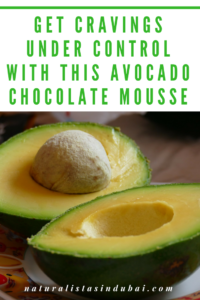 Get unhealthy cravings under control with this avocado chocolate mousse recipe
