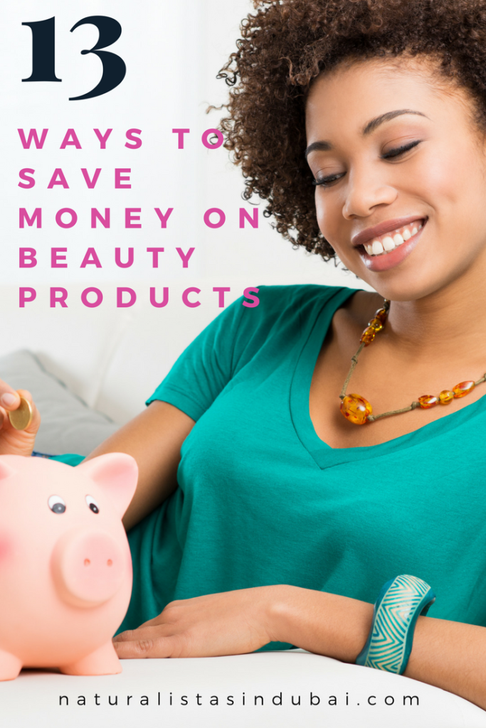 13 ways to save money on beauty products