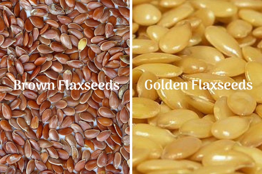brown flaxseeds vs golden flaxseeds
