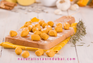 Pumpkin Gnocchi with Saint-Nectaire Sauce
