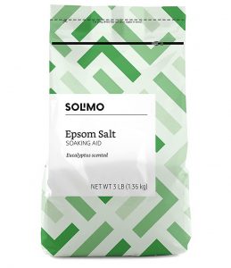 Solimo Epsom Salt Soaking Aid, Eucalyptus Scented