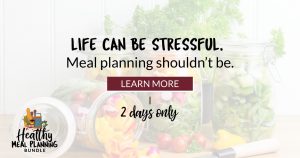 Meal planning shouldn't be stressful